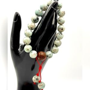 KIWI JASPER NATURAL BRACELET size 7”